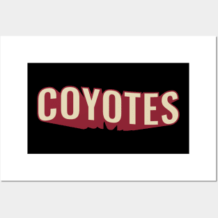 Coyotes arizona Posters and Art